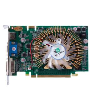 New GF9500GT 512M 128BIT DDR2 PCI Express Interface VGA DVI HDMI 
