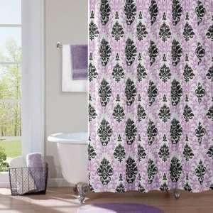    Katelyn Microfiber Shower Curtain in Purple