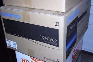 NEW Onkyo TX NR609 7.2 3D Ready Home Audio AV Receiver HDMI TXNR609 