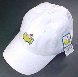 2011 MASTERS WHITE Slouch Golf HAT from AUGUSTA NATIONAL  