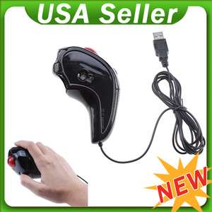 USB Wireless 2.4G Optical Hand Held Mouse Mice w/ Trackball for 