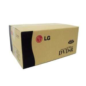  600pcs LG DVD+R 16x 120min 4.7GB Logo printed Top Premium 