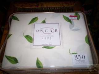 OSCAR DE LA RENTA Assorted SHEETS or PILLOWCASES 350TC  