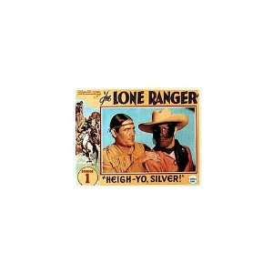  Lone Ranger Movie Poster, 14 x 11 (1956)