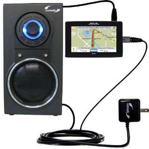   Dual charger also charges the Magellan Maestro 4370 GPS & Navigation