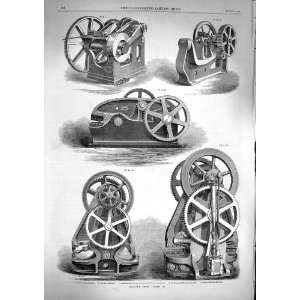  1867 Machine Tools Rivet Making Shearing Punching
