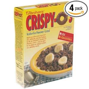 Crispy Os Cereal, Cocoa Flavored, Kosher for Passover, 5.50 Ounce 