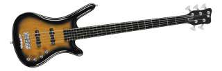 Warwick Corvette Rockbass Basic Active Bass Guitar (5 String, Almond Sunburst, High Polish)