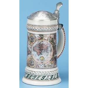  Cornell Old World Map Stein