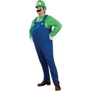  Super Mario Deluxe Adult Luigi Official Licensed Large 