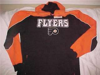 PHILADELPHIA FLYERS HOODIE REEBOK FACE OFF COLLECTION 4XL  