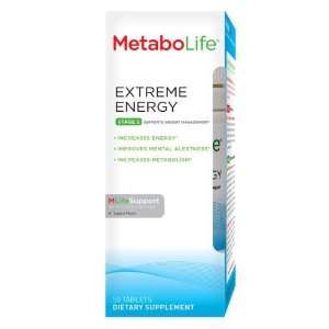  Metabolife Extreme Energy Tablets, 50 Count Health 