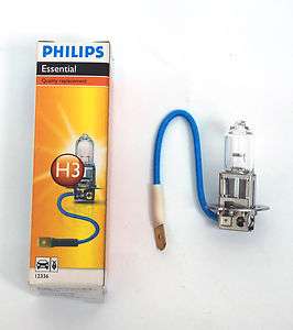 1pc Philips Essential H3 Halogen Lamp 12V 55W PK22s 12336CI ( 12336 