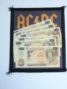 AC/DC Money Talks Sew On Badge Patch AC DC  