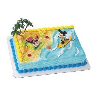 Mickey Mouse and Minnie Mouse Surf Cake Kit