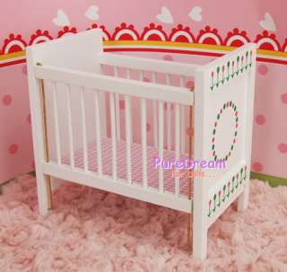 12 Dollhouse Nursery Child Room Furniture Bed WB0112  