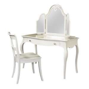  Jepara Secretary Desk in Off White