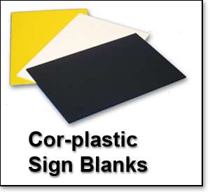 endura cor plastic corrugated plastic sign blanks with 4mm downward 