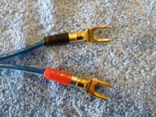   Speaker Wire 8 foot pair audiophile Nakamichi #14 AWG O2 free Spade