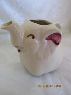 Shawnee Pottery Elephant Creamer  