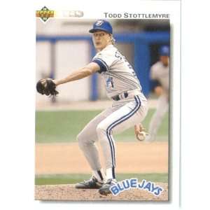  1992 Upper Deck # 371 Todd Stottlemyre Toronto Blue Jays 