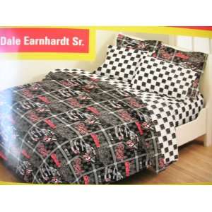 Nascar Hot Tracks #3 Earnhardt Sr Twin Size Bed Comforter 