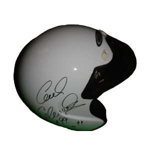 Carl Edwards Autographed Cyber Racing Helmet, Nascar Sprint Cup Series 