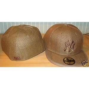  Khaki New York Yankees Custom New Era Hat MLB Cap 7 1/4   Mens MLB 