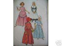 Simp 9516 OOP Puritan 18th Century Costumes Pattern  