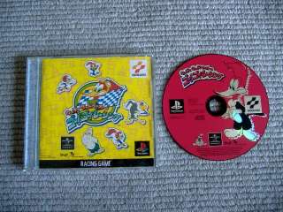 PSX PS WOODY WOODPECKER GO GO RACING KONAMI JAPAN  