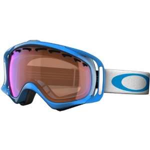 Oakley Crowbar Jewel Blue Adult Snow Racing Snowmobile Goggles Eyewear 
