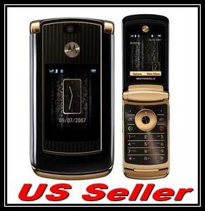 NEW UNLOCKED MOTOROLA V8 RAZR2 Cell Phone Luxury Gold Edition From USA 