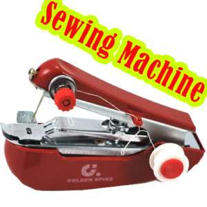 New Mini Handy Clothes Fabric Sartorius Sewing Machine  
