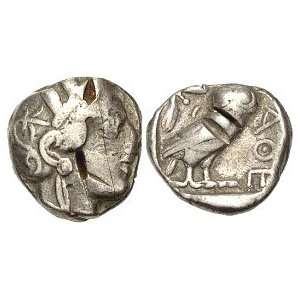   , Greece, Old Style Tetradrachm, 449   413 B.C.; Silver Tetradrachm