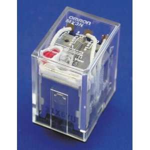 OMRON MY3N AC220/240 Relay Plug In,LED,3PDT,240VAC Coil Volts  