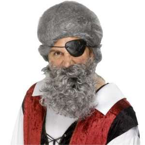  Deluxe Costume Grey Beard   One Size Toys & Games