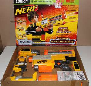 NERF N STRIKE RECON CS 6 SPECIAL EDITION GUN TOY BUILD YOUR OWN 