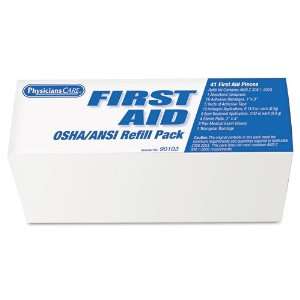 OSHA First Aid Refill Pack, 41 Pieces   Sold As 1 Box   Ensures first 