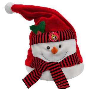  8 NHL Ottawa Senators Animated Musical Christmas Snowman 