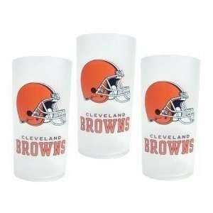  Cleveland Browns NFL Tumbler Drinkware Set (3 Pack) by 