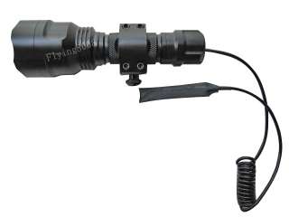 CREE Q5 LED 320 Lumens Tactical Flashlight Torch Set  