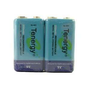  9V Tenergy NiMH Batteries   2 pack