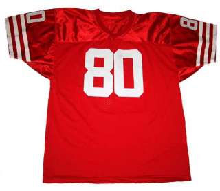 JERRY RICE SIGNED AUTO SF 49ers TB JERSEY   PIC (PSA)  