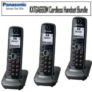  Panasonic KXTGA660M DECT 6.0 Additional Cordless Handset 