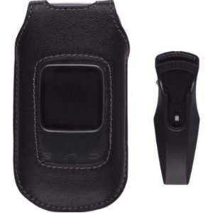   Leather Case 398788 for Pantech Breeze III P2030 (Black) Electronics