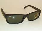 New RAY BAN Sunglasses Black Rubber Frame RB 4151 622 G 15 Glass 