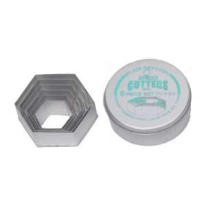  Ateco Hexagon Cookie Cutters