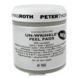 Peter Thomas Roth Un Wrinkle Peel Pads 60pads NEW  
