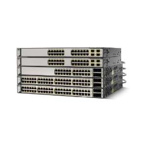  Cisco Catalyst 3750 24TS Ethernet Switch   24 x 10/100Base 