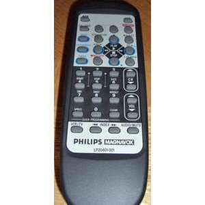  Philips Magnavox Lp20401 Remote Control 